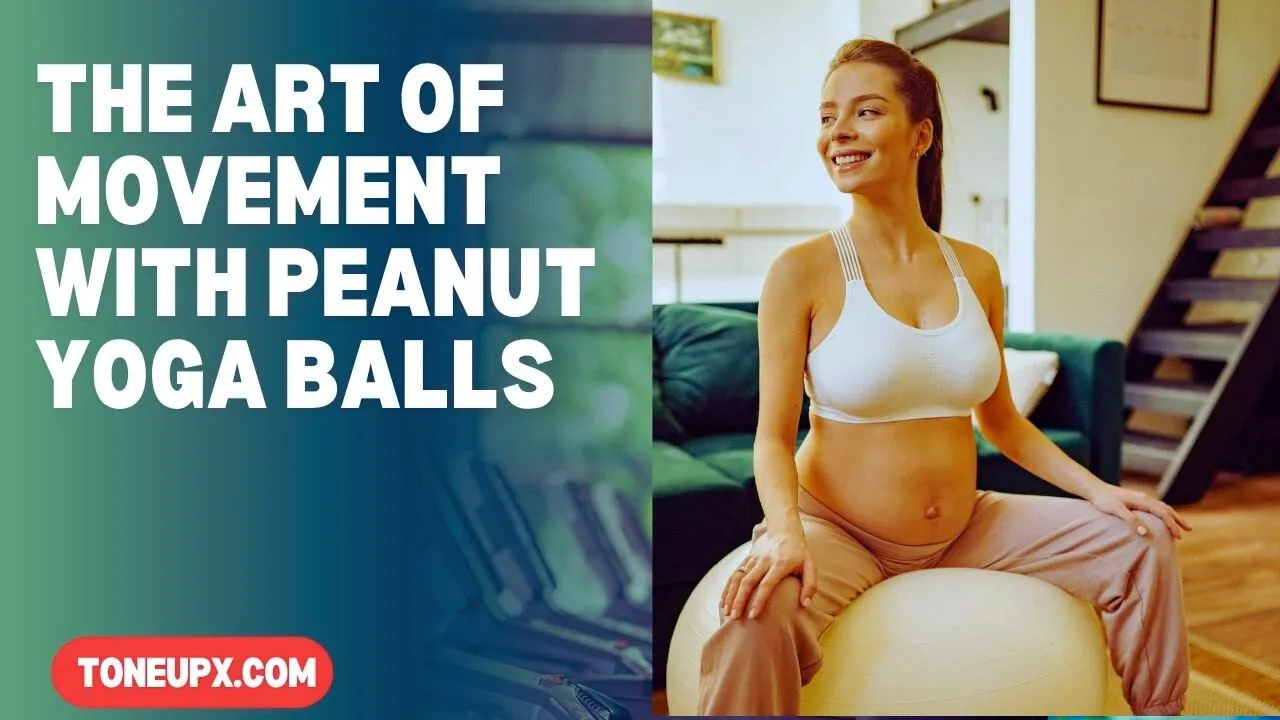 peanut yoga ball